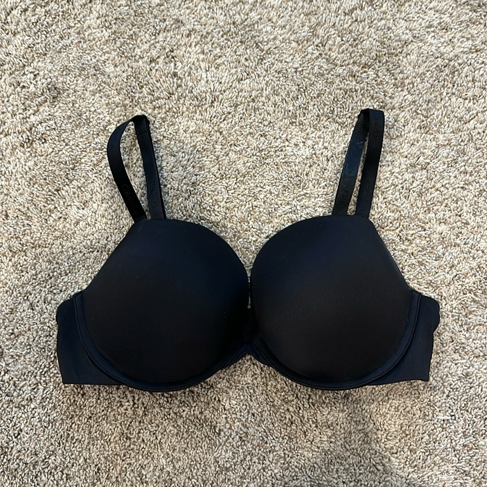 Calvin Klein Black Push Up Bra